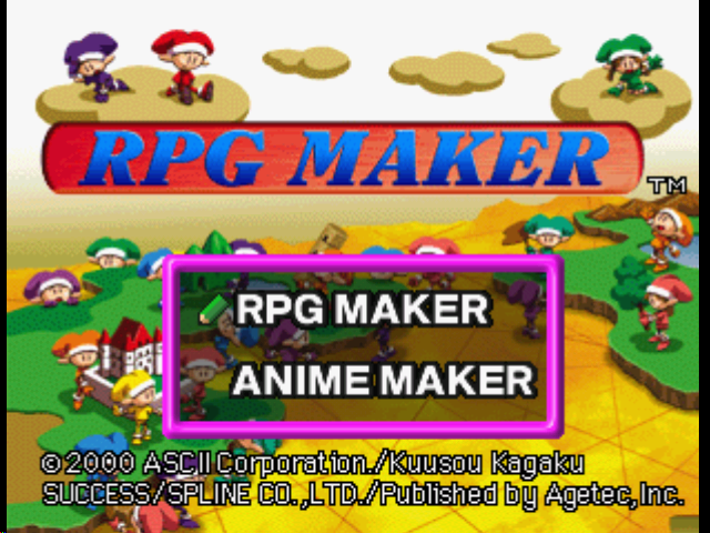 RPG Maker Title Screen